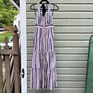 ANTHROPOLOGIE COTTON MAXI DRESS
